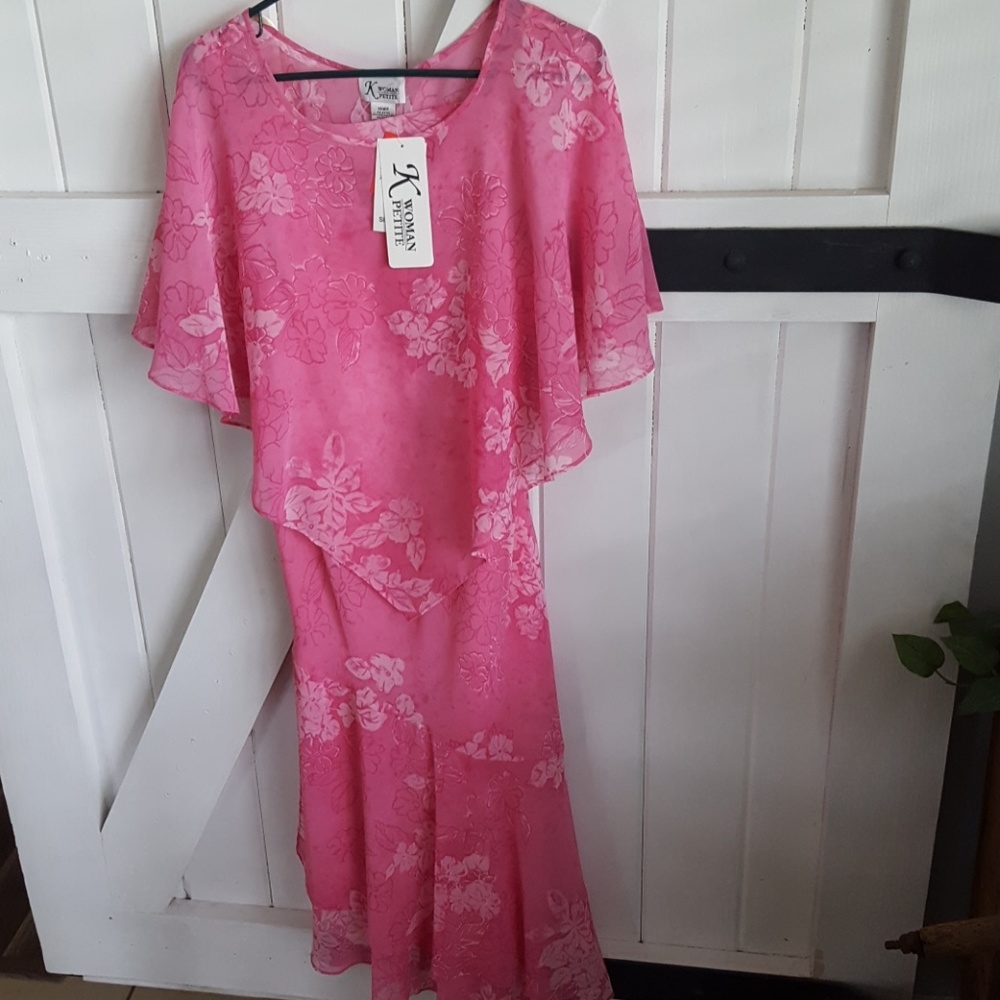 K Woman petite 2 pc dress
